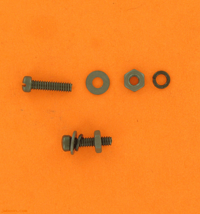 R       033LPK (     991): Screw kit, 10-24x3/4" slotted fillister head, with nut&lockwasher