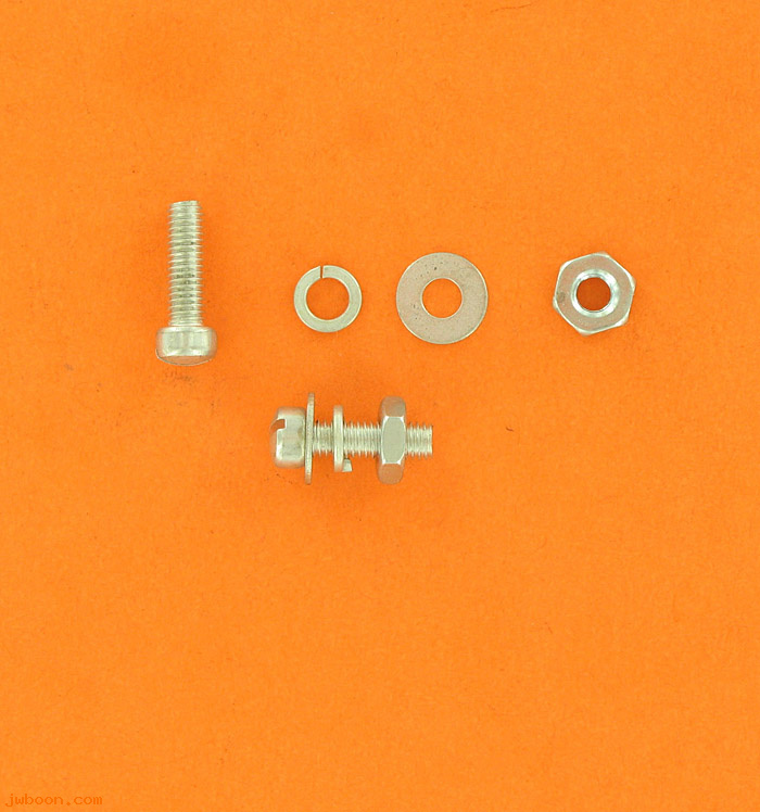 R       037K (    1210 / BO22W): Screw kit, 10-32 x 5/8" fillister head, with nut & lockwasher