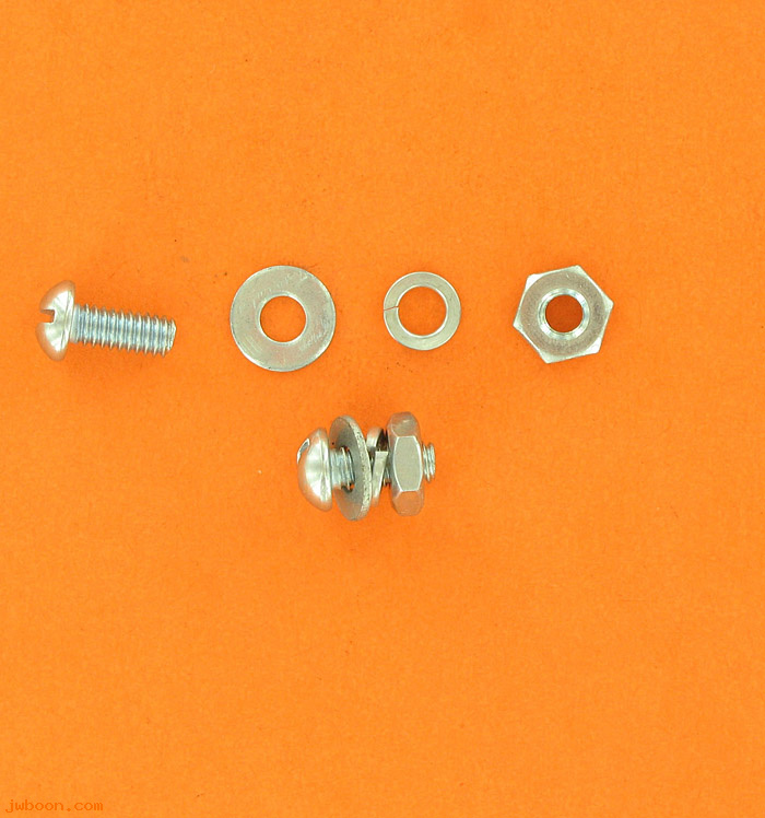 R       043KZ (    2721): Screw kit, 12-24 x 1/2" round head, with nut & lockwasher