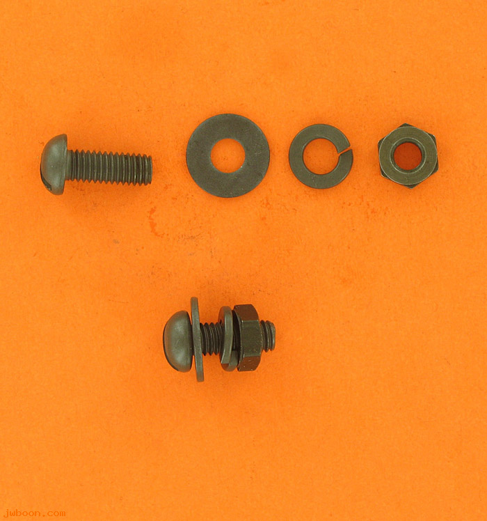 R       052KP (    2768 / BO138B): Screw kit, 1/4"-24 x 5/8" round head, with nut & lockwasher