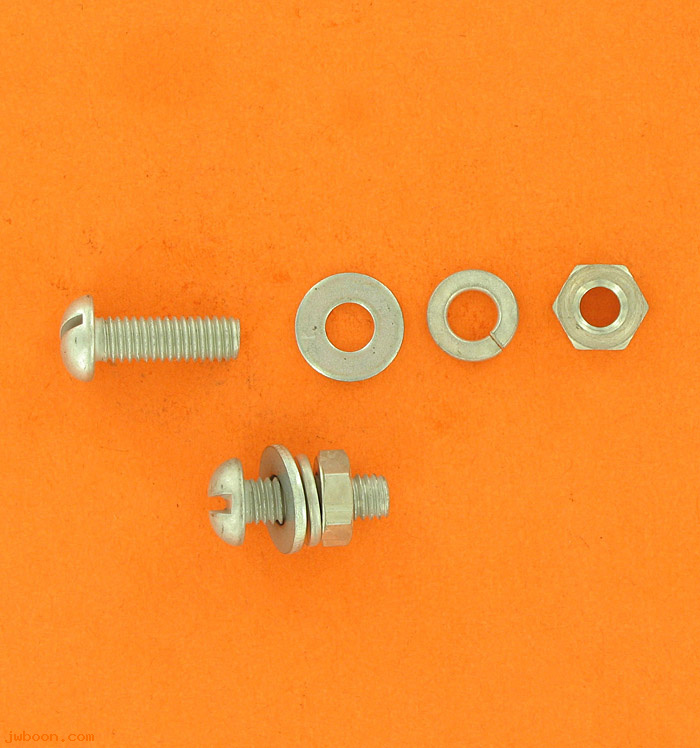 R       053K (    2775 / BO141B): Screw kit, 1/4"-24 x 3/4" round head, with nut & lockwasher