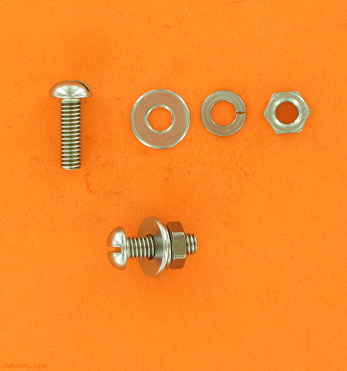 R       053KC (    2775 / BO141B): Screw kit, 1/4"-24 x 3/4" round head, with nut & lockwasher