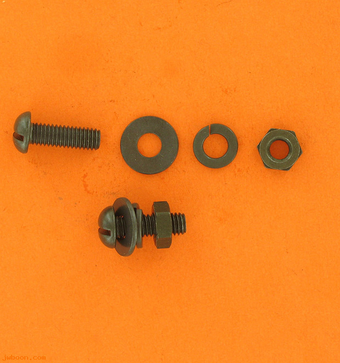 R       053KP (    2775 / BO141B): Screw kit, 1/4"-24 x 3/4" round head, with nut & lockwasher