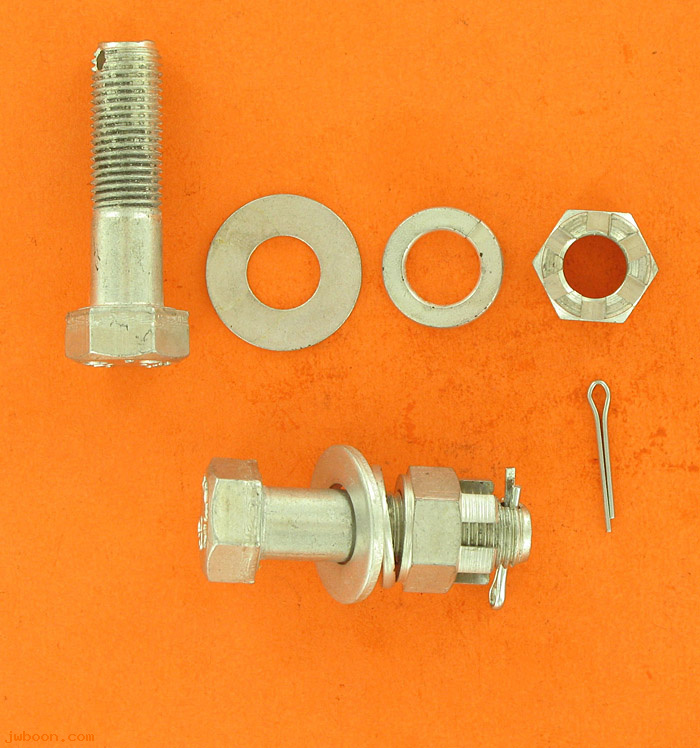 R       075K (    4362): Bolt kit,3/8"-24x1 3/8" hex head, w.nut/lockwasher,drilled,1035CP