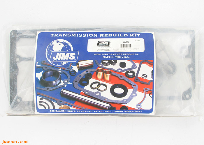 R 1035 (): Transmission rebuild kit - JIMS - FL,FX 99-06, 5-speed, in stock