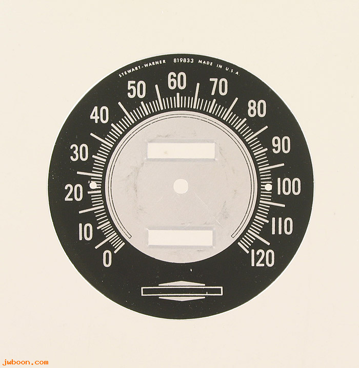 R  11131-68M.10pack (11131-68M): Speedometer faces, miles per hour - '68-'72