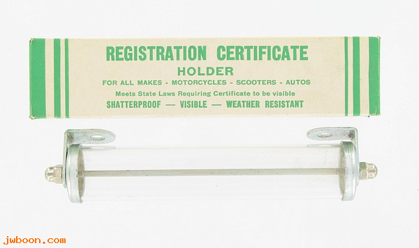 R  13999-X (13999-X): Holder,registration certificate - All models Flathead,Knucklehead