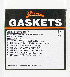 R  17030-91-X (17030-91-X): Rocker cover gasket kit - Sportster XL '91-'03 - James Gaskets