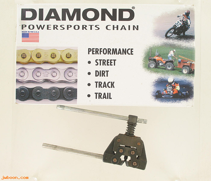 R   2003-102.CTL (40025-15 / 40029-15): Chain, rear - Diamond, with chain tool, large-Most models 1915-?