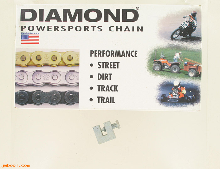 R   2003-102.CTS (40025-15 / 40029-15): Chain, rear - Diamond, with chain tool,small-Most models 1915-?