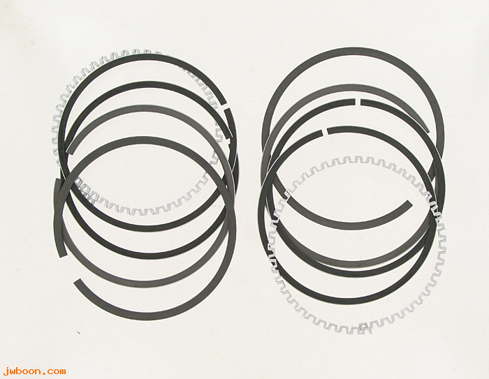 R  22327-55BC (22327-55B): Piston ring set,1/16" comp,3/16" 3-piece oil,chr top - VL,ULH,FLH
