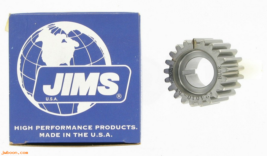 R  24010-BR (24010-54): Pinion gear  -  JIMS - FL, FLH, FX '54-early'77, in stock