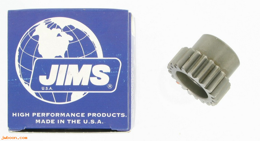 R  24043-78 (24043-78): Pinion gear, red  -  JIMS Performance parts - Big Twins L77-89