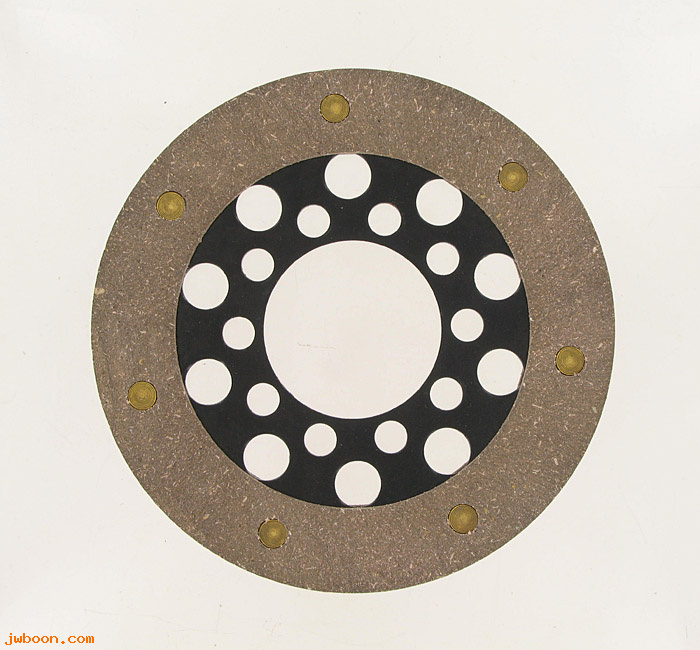 R   2481-41 (37930-41): Disc, clutch friction, includes linings - Big Twins '41-'67