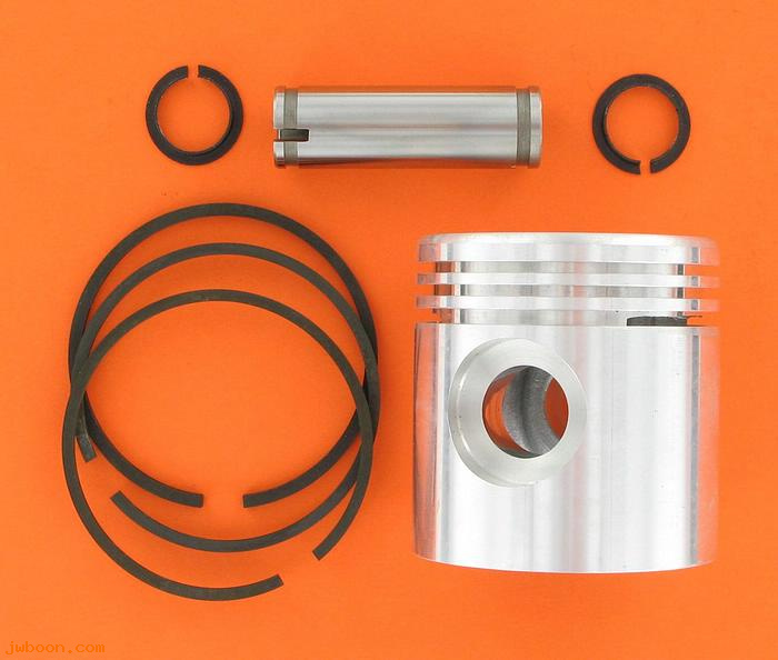 R    253-29MA (22260-29): Piston with rings and pin .080" O.S. - 750cc 29-73. Liberator