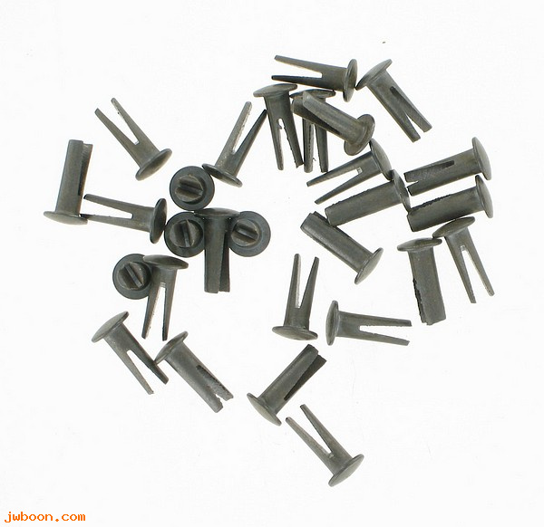 R   2941-14 (50616-14 / GO878): Footboard mat rivets, longer, use with thick rubber mats - (28)