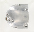 R  34872-75A (34872-75A): Sprocket cover, kick start - Sportster Ironhead XLCH '77-'78.