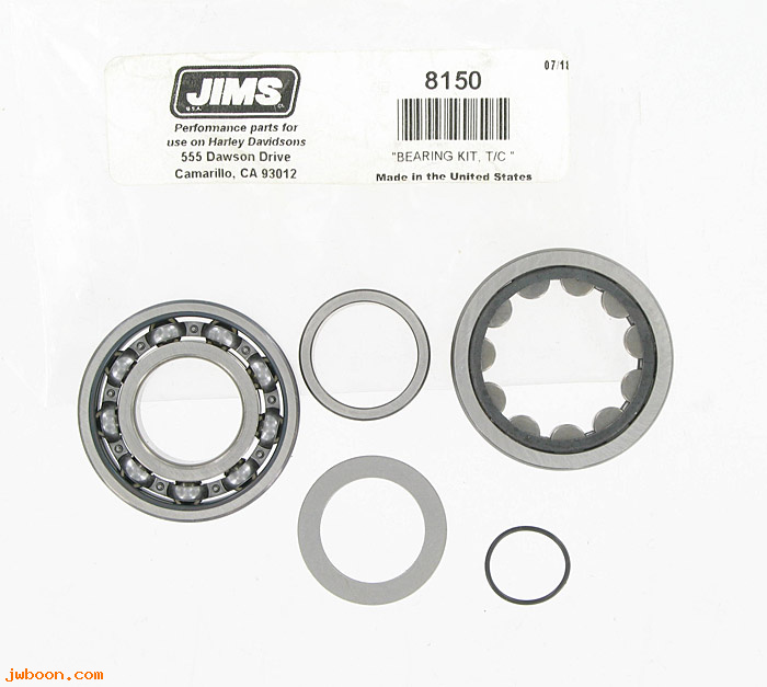 R 8150 (    8983 / 8990A): Outer cam bearing kit - JIMS Machining - Twin Cam, in stock