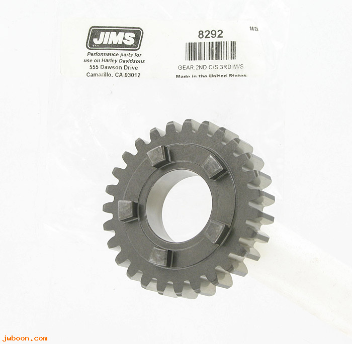 R 8292 (35027-79B): Gear, mainshaft 3rd. & countershaft 2nd. - JIMS - BT 80-94