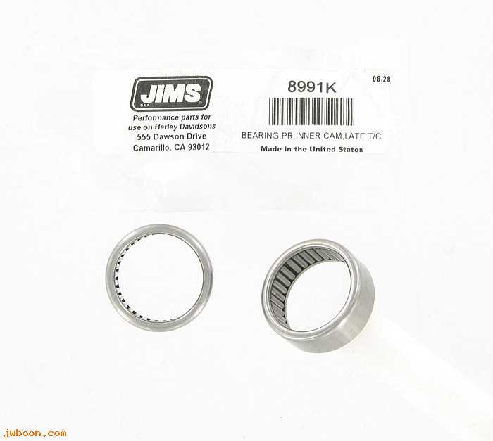 R 8991K (    9215): Late Twin Cam inner cam bearing set - JIMS Machining in stock