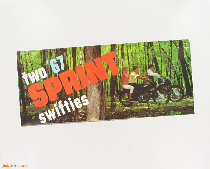  SB1967S (): Specifications brochure 1967 Sprint - NOS