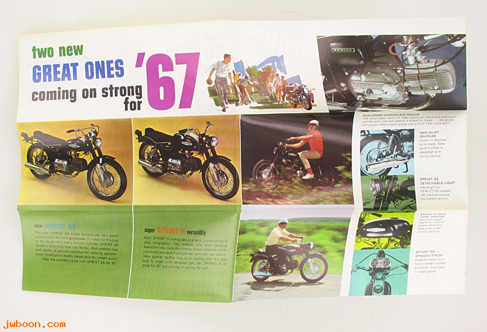  SB1967S (): Specifications brochure 1967 Sprint - NOS