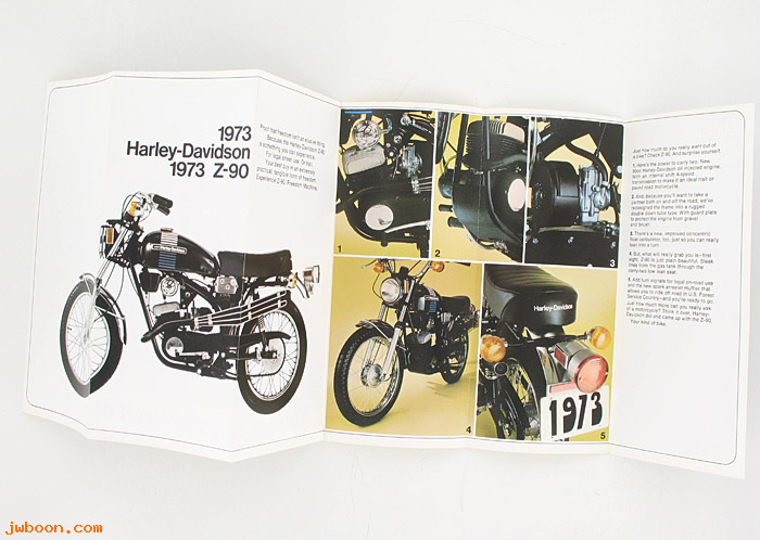  SB1973Z (): Specifications brochure 1973 Z-90 - NOS