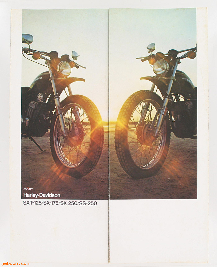 SB1975SX2 (): Specifications brochure 1975-1/2 SXT, SX, SS models - NOS