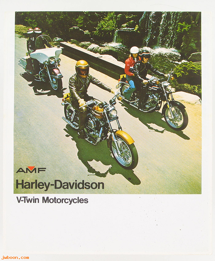  SB1975VT (): Specifications brochure 1975 V-Twin motorcycles - NOS