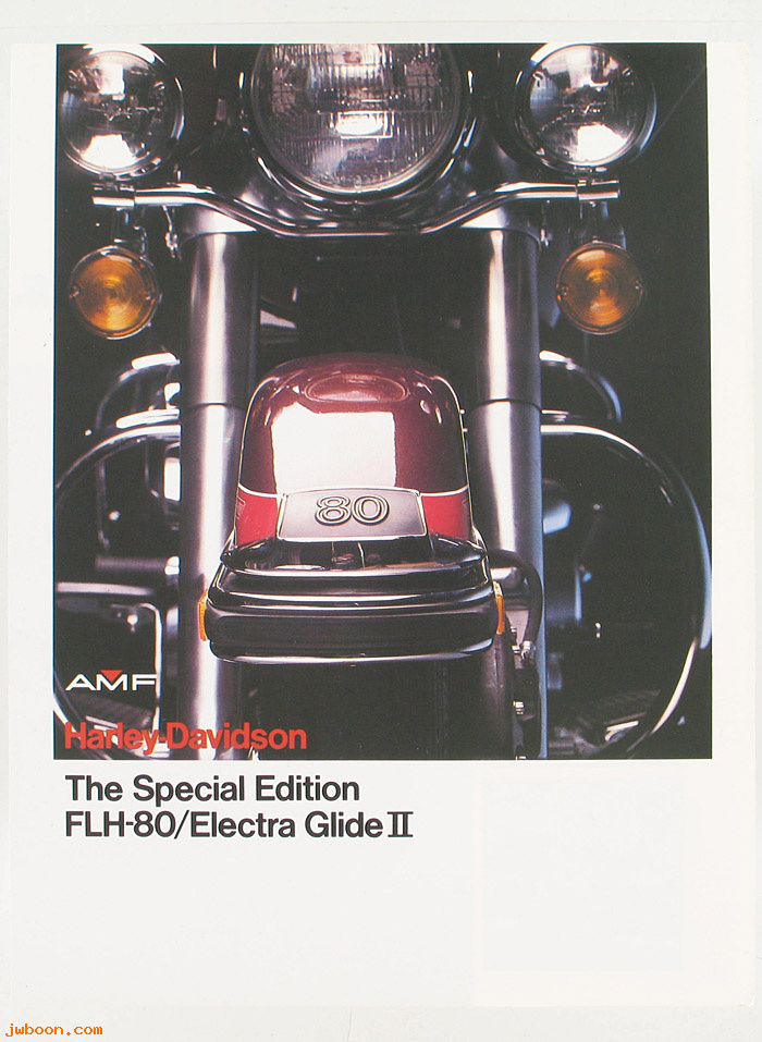  SB1978FLH (): Specifications brochure 1978 FLH-80, Electra Glide II - NOS