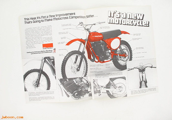  SB1978MX (): Specifications brochure 1978 MX-250 - NOS