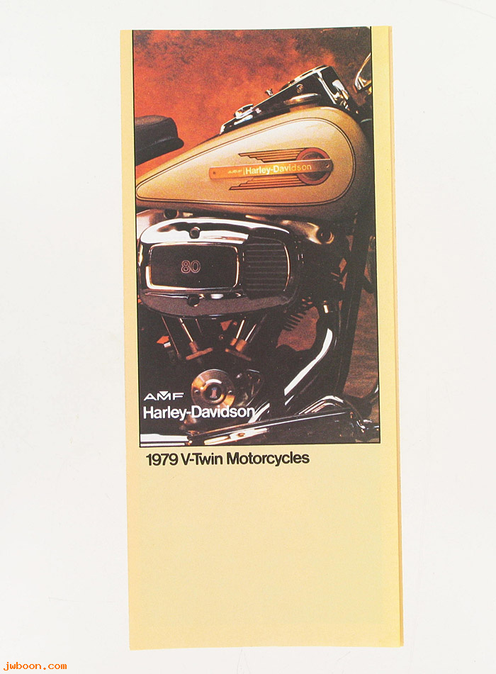  SB1979 (): Specifications brochure 1979 V-Twin motorcycles - NOS