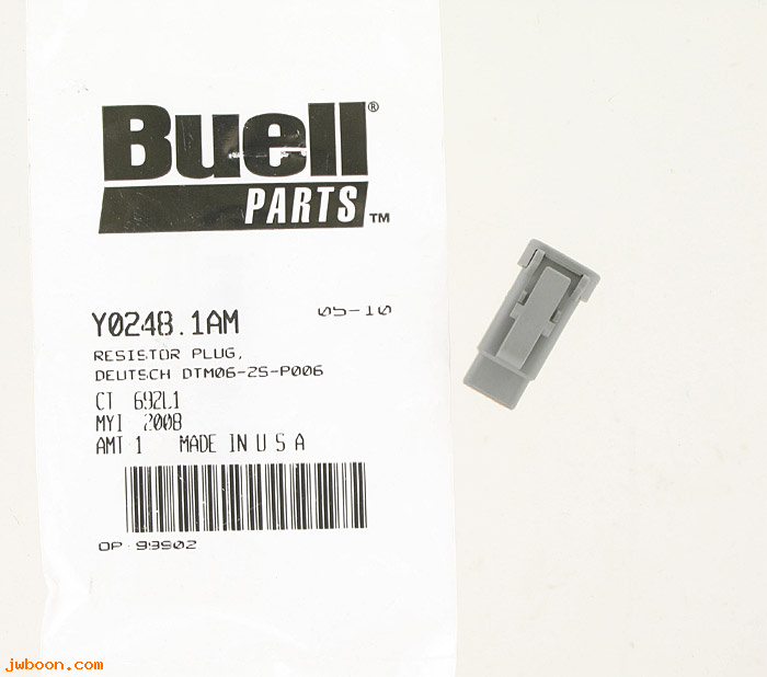   Y0248.1AM (Y0248.1AM): Resistor plug - NOS - Buell 1125R