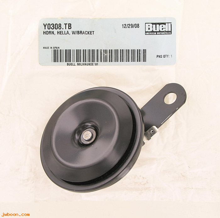   Y0308.TB (Y0308.TB): Horn, with bracket - NOS