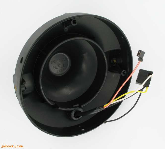   Y0418.01A4 (Y0418.01A4): Headlamp bucket, with harness - NOS - Buell M2 Cyclone '01-'02