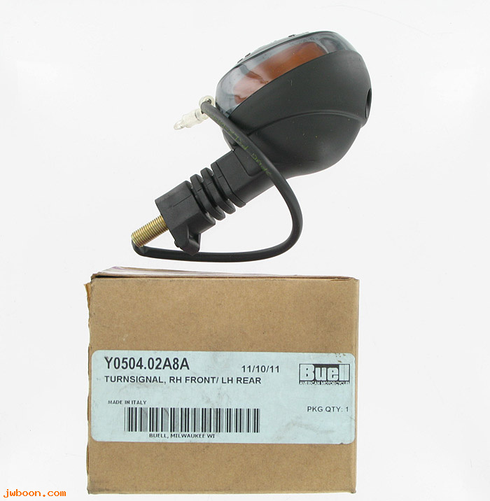   Y0504.02A8A (Y0504.02A8A): Turn signal, right front / left rear - NOS - Buell XB '03-'09